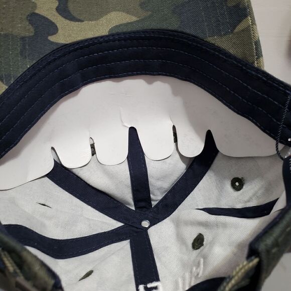 Tommy Hilfiger TH Logo Camo Baseball Trucker Hat Cap Cotton OSFA Strapback NEW - Picture 8 of 10